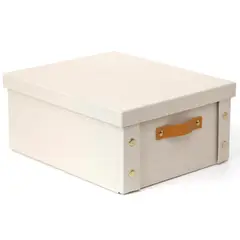 JUST HOME COLLECTION - Caja Plegable con Tapa 31.5x26.5x14.5 cm