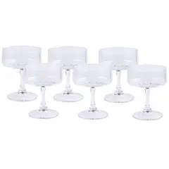 JUST HOME COLLECTION - Setx6 Copa de Vino 250ml Eo