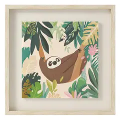 JUST HOME COLLECTION - Cuadro Infantil Oso Pere 40x40
