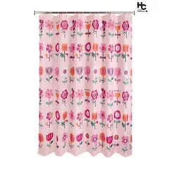JUST HOME COLLECTION - Cortina Baño Flower 178x180