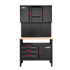 UBERMANN - Set Mueble Garage Metal 3 Piezas