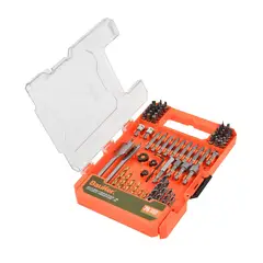 BAUKER - Kit Brocas Y Puntas Pg Sae 76 Piezas