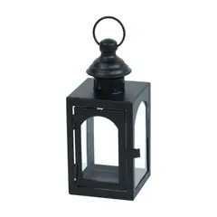 JUST HOME COLLECTION - Lámpara Metal Vidrio 18 Cm