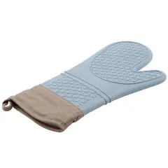 JUST HOME COLLECTION - Guantes Silicona Azul y Café