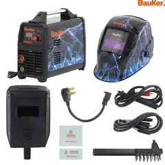 BAUKER - Soldador Inversor 160AMP + Máscara Fotosensible