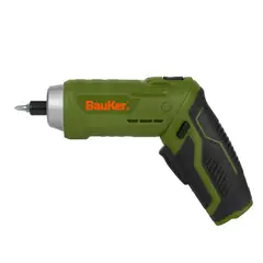 BAUKER - Kit Atornillador 4v+34 Accesorios Usb