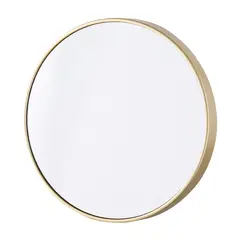 JUST HOME COLLECTION - Espejo Redondo Beige 30 cm