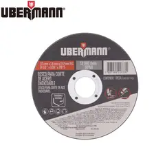 UBERMANN - Disco Abrasivo Corte Acero Inox 4-1/2Pgx1.6Mm