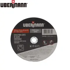 UBERMANN - Disco Abrasivo Corte Acero Inox 9Pgx1.6Mm Uberman