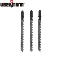 UBERMANN - Set 3 Hojas Calar T 6 Dientes Madera-Pvc
