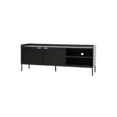 JUST HOME COLLECTION - Rack de Tv Noir 150x40x56 cm
