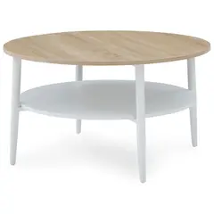 JUST HOME COLLECTION - Mesa de Centro Red Diámetro 80 cm Jamie