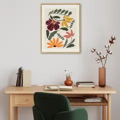 JUST HOME COLLECTION - Cuadro Flor Amarilla 40x50