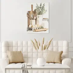 JUST HOME COLLECTION - Cuadro Kitchen Flask 50x70