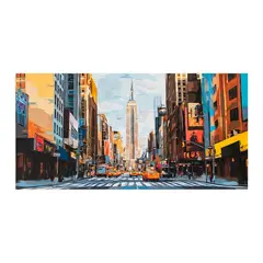 JUST HOME COLLECTION - Cuadro Vista Empire1 120x60