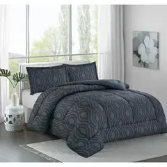 JUST HOME COLLECTION - Plumon/Edredon Urbano Esta Doble Gris