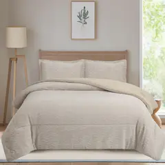 JUST HOME COLLECTION - Plumón/Edredón Clasi Liso Sencillo/Semidoble Mf