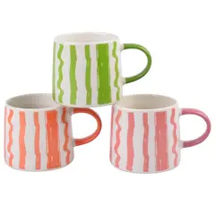 JUST HOME COLLECTION - Mug Lineas Color Terra Soft