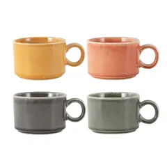 JUST HOME COLLECTION - Mug 290ml Colores Terra Soft