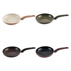 JUST HOME COLLECTION - Sartén en Aluminio 24cm Terrasoft Antiadherente Libre de PFOA Colores Surtidos