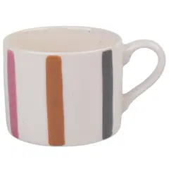 JUST HOME COLLECTION - Mug en Porcelana 9.5cm Retro