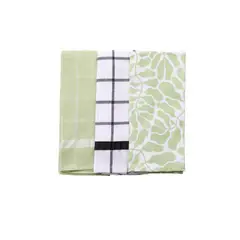 JUST HOME COLLECTION - Setx3pzs Pano Cocina Vde Bco