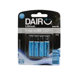 DAIRU - Pack x4 Pilas Aaa Litio