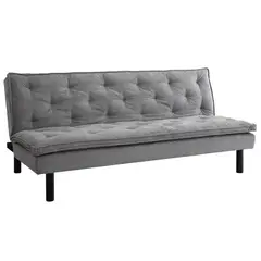 JUST HOME COLLECTION - Sofá Cama Tapizado 183x80x91 cm Gris