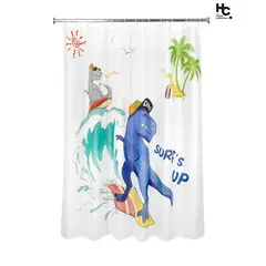 JUST HOME COLLECTION - Cortina Bano Dino Surf 178x180