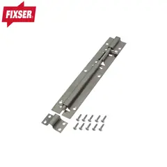 FIXSER - Pasador Puerta 8Pulg Inoxidable Zinc