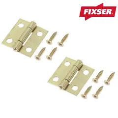 FIXSER - 2 Bisagras Ventana 1" Bronce