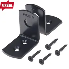 FIXSER - 2Pcs Portacandado 3mm Negro