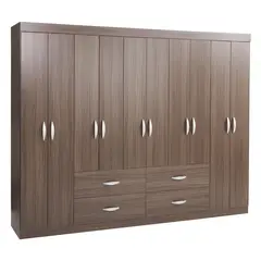 JUST HOME COLLECTION - Closet Mel 10 puertas 4 cajones 183x235x45 cm