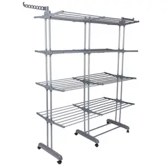 KLEINE WOLKE - Tendedero Piso Torre 4 Niveles Plegable Grande Deluxe