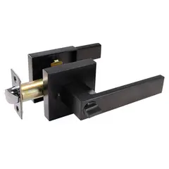 FIXSER - Cerradura Alcoba Manija Negro Q