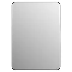 SENSI DACQUA - Espejo Rectangular 50x70 Marco Negro