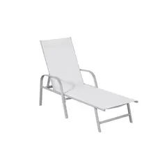 JUST HOME COLLECTION - Reposera Manhatan Blanca