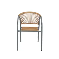 JUST HOME COLLECTION - Silla Rattan Guadalajara Beige Gr