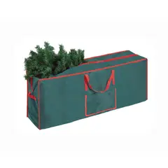 DEAR SANTA - Bolsa de Almacenamiento para Árbol en Polipropileno 133x62x32cm Verde