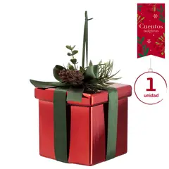 DEAR SANTA - Adorno Árbol de Navidad Regalo Rojo Cuentos Mágicos