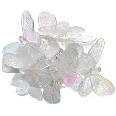 DEAR SANTA - Mariposa Brillante de 10 Luces de Batería con Led Integrado 165cm 3 V Producto Certificado