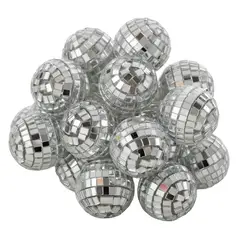 DEAR SANTA - Guirnalda Luz Led 20 Luces 315cm Bola Espejo de Pila 3 V