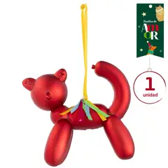 DEAR SANTA - Gato 9cm Rojo Huella de Amor