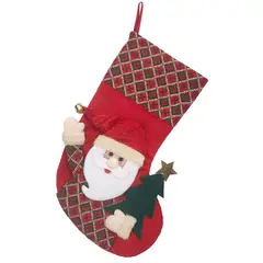 DEAR SANTA - Medias de Santa 48 cm en Poliéster Multicolor Cuentos Mágicos