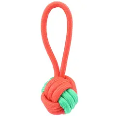 DEAR SANTA - Juguete para Mascota Multicolor Esfera Lazo en Poliéster