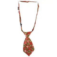 DEAR SANTA - Corbata para Mascota Navideña en Poliéster Multicolor
