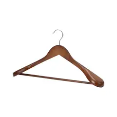 JUST HOME COLLECTION - Gancho para Ropa 1 Unidad Madera Negro