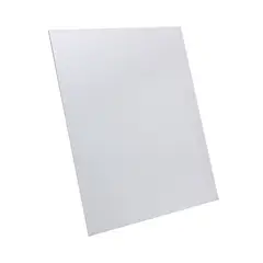 GENERICO - Espejo De Baño Recto Pulido Bisel 60 X 50 Cm