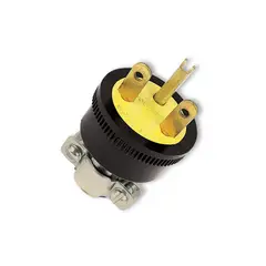 CODELCA - Clavija En Caucho Polo A Tierra 15A - 250V