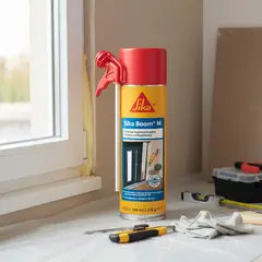 SIKA - Sikaboom M Espuma Expansiva 300ml Para Relleno de Ventanas y Puertas, Perfecta para Aislamiento Acústico y Térmico, Secado Final de 7 Horas